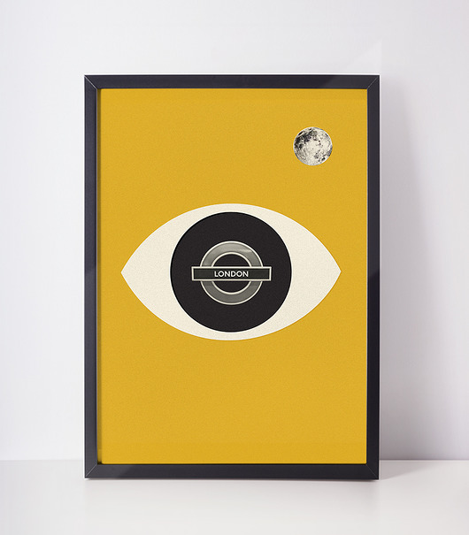 plakat | london eye | a3 Klawe Rzeczy