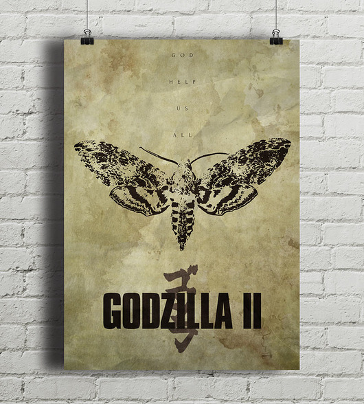 plakaty Godzilla - plakat fine art giclee