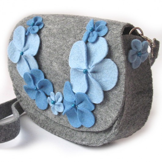 Popping Blues - torebka mała Craft Factory