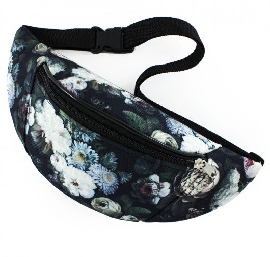 Saszetka CHERRISH Dark Flowers cherrish