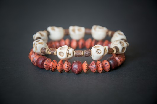ROOTS bransoletka /// CZASZKI + PALMA SALWAG NOMAD ACCESSORIES