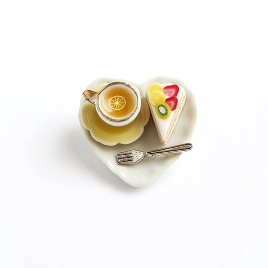 TeaTime broszka Lemon Lovely