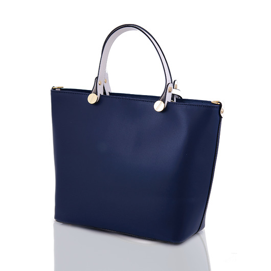 Nowość ! Torebka skórzana VP 150316 Dark Blue Vera Bags