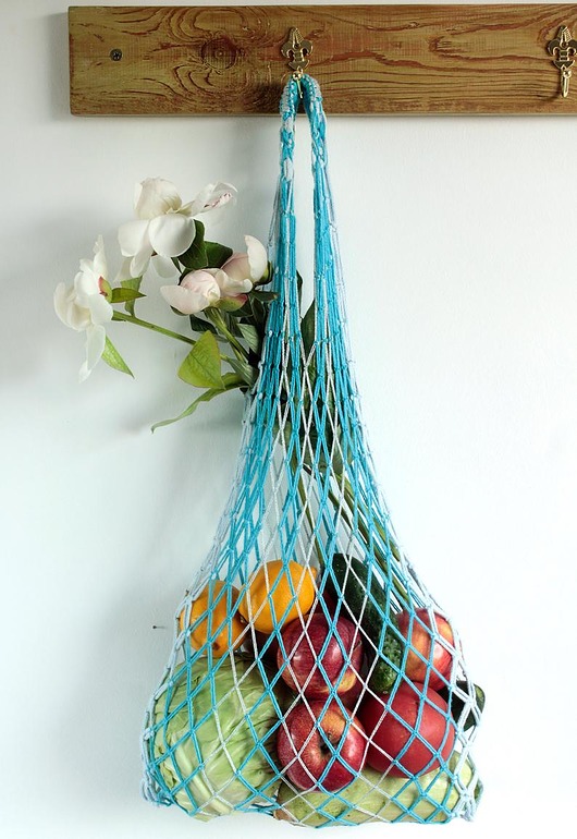 torby na zakupy Macrame bag, Reusable String bag