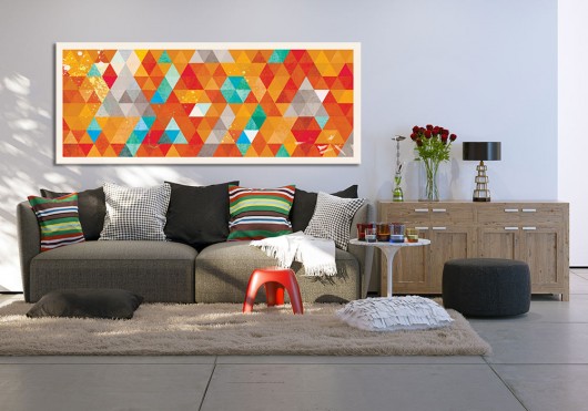 OBRAZ NA PŁÓTNIE - ABSTRAKCJA - 150x60cm LUdesign gallery