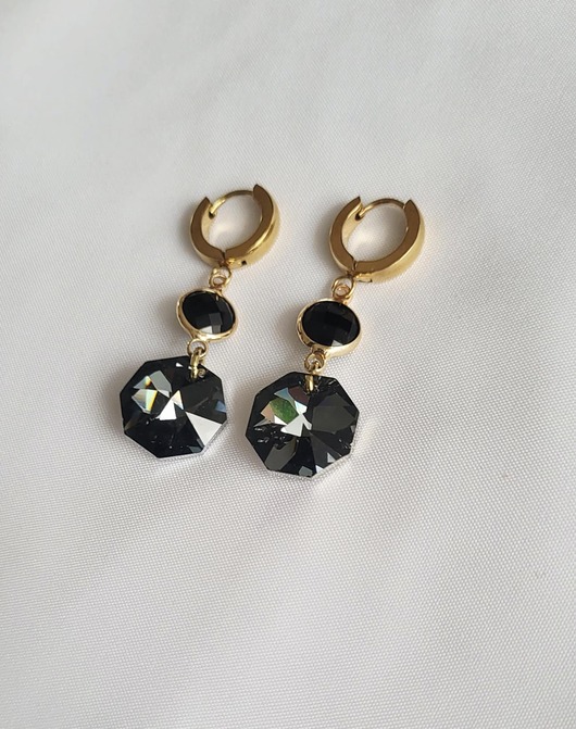 kolczyki swarovski Kolczyki z kryształem Swarovski