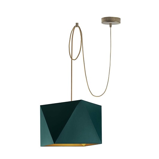 lampy wiszące Geometryczna lampa wisząca typu pająk KANO GOLD D1