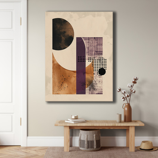 obrazy Geometria natury - Obraz na płótnie - Druk Blejtrama, Minimalizm, Loft GN69