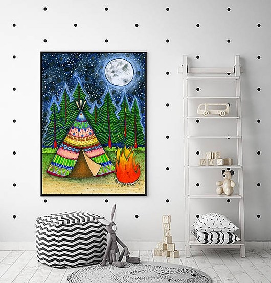 Tipi 50x70cm Malgorzata Domanska