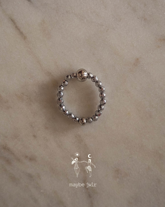 pierścionki elastyczne Pierścionek elastyczny srebrny