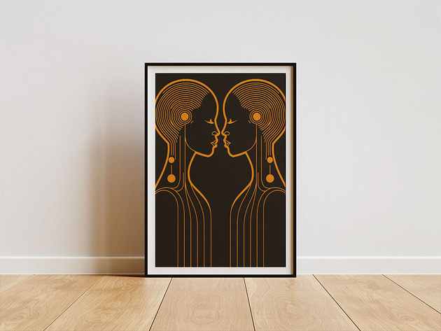plakaty Plakat - Android love