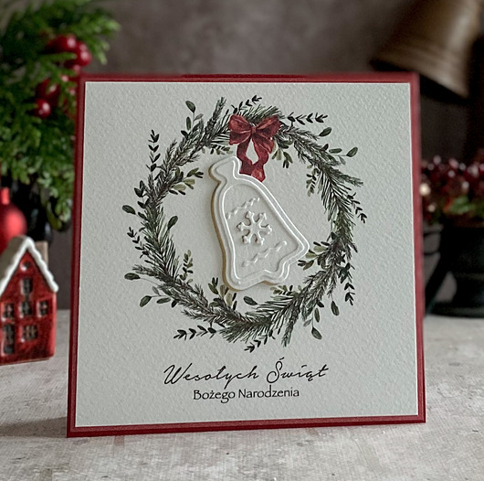 kartki świąteczne Personalizowana kartka na Boże Narodzenie, BN 28A
