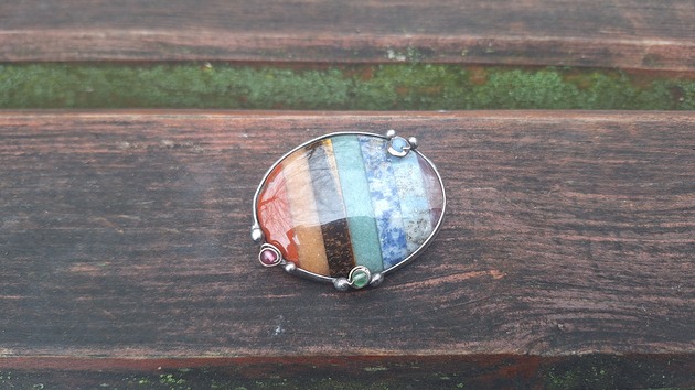 broszki Wiele w jednym - broszka