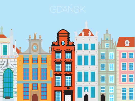 Gdańsk plakat 30x40 familove