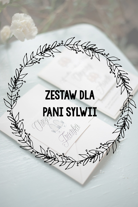 Zestaw dla Pani Sylwii BABY SHOES II Papel
