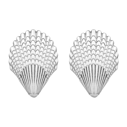 kolczyki srebrne Srebrne kolczyki muszle