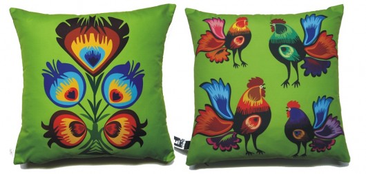 Dwie poduszki folk Gaul Designs