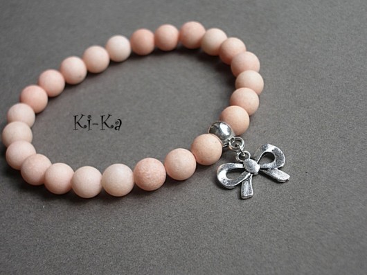 Nude and beige 2  - bransoletka KiKa pracownia