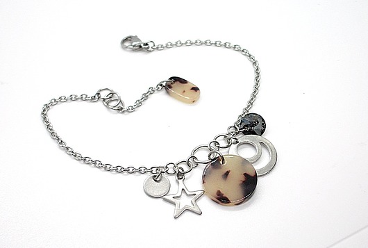 Alloys Collection /stracciatella/ - bransoletka KiKa pracownia
