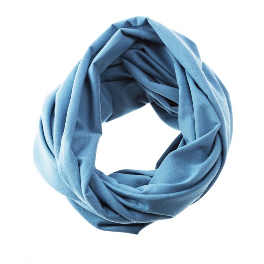 DZIANINOWY KOMIN TUBA SZAL royal blue CADOaccessories