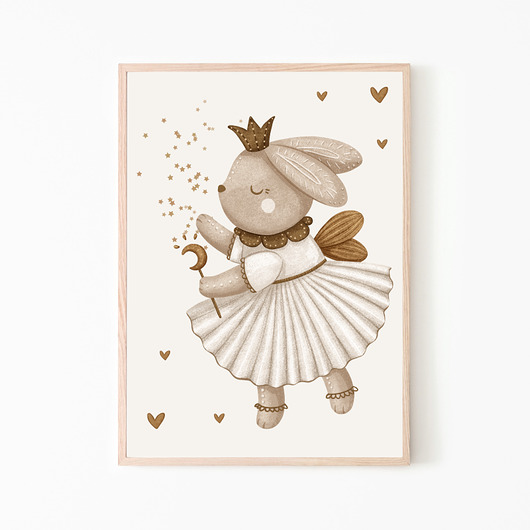 obrazy i plakaty do pokoju dziecięcego PLAKAT, OBRAZEK Magic dreams nr.9
