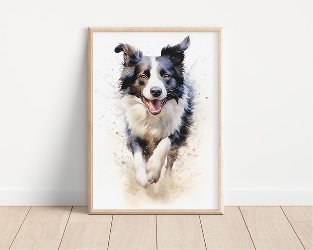 plakaty Plakat border collie