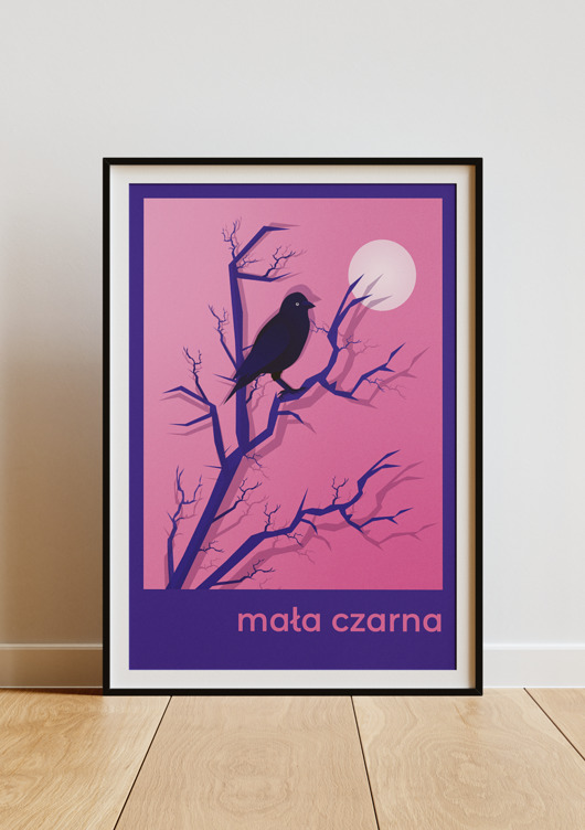 plakaty Plakat Mała Czarna
