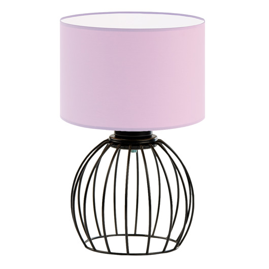 lampy stołowe Lampka stołowa druciana z abażurem NASHVILLE KIDS
