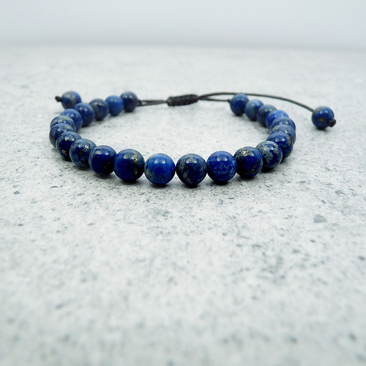 bransoletki z kamieni naturalnych Lapis lazuli 4 mm Bransoletka