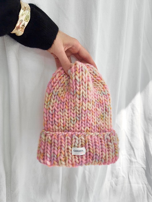 czapki damskie Bestseller wełniana czapka Lily 100% wełna handmade ręcznie robiona