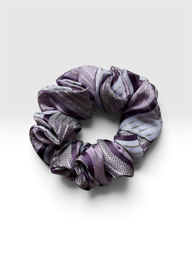 gumki do włosów Jedwabna gumka scrunchie z upcyclingu