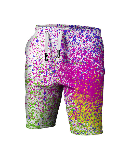 shorty dla dziewczynki Krótkie Spodenki Girl DR.CROW Splatter White