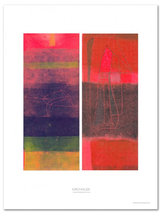 Czerwona Abstrakcja (seria Poster) ARTMICHALEK