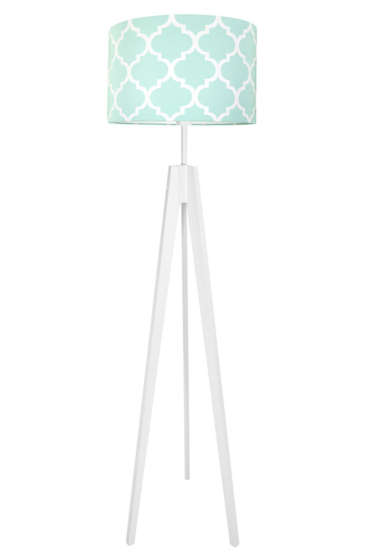 Lampa podłogowa k. marokańska miętowa youngDECO