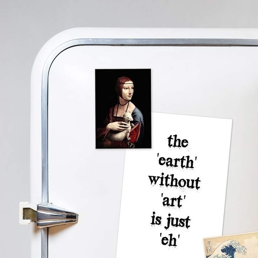 magnesy Dama z Łasiczką - Leonardo Da Vinci - magnes