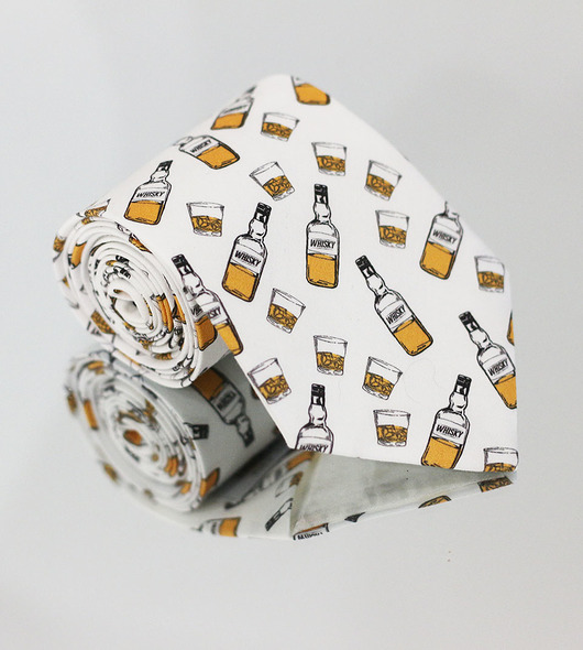 muszki i krawaty Krawat Whisky