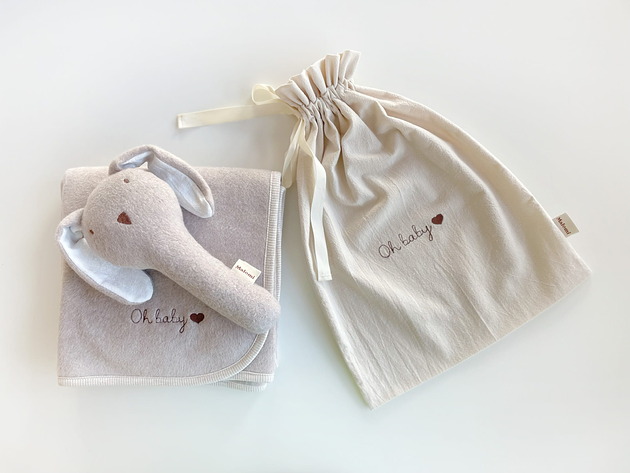 niemowlak - inne Zestaw fleece oh baby rabbit