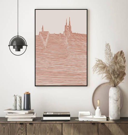 plakaty Ostrów / Jesienny Wrocław / Miasto / Grafika