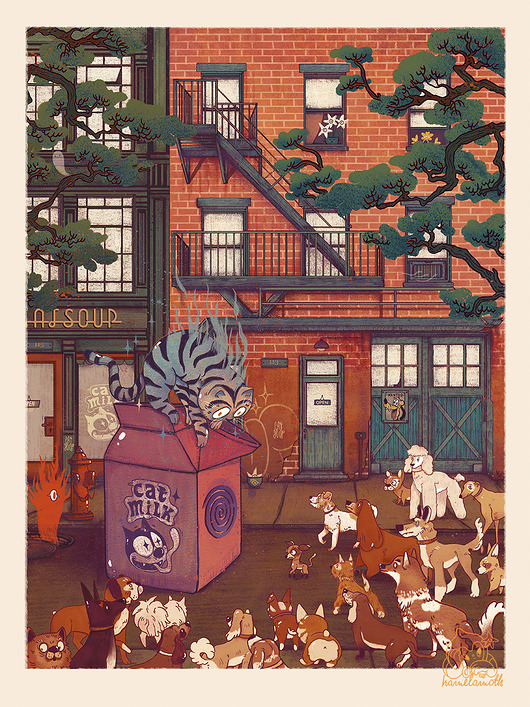 plakaty Plakat Cat Soup