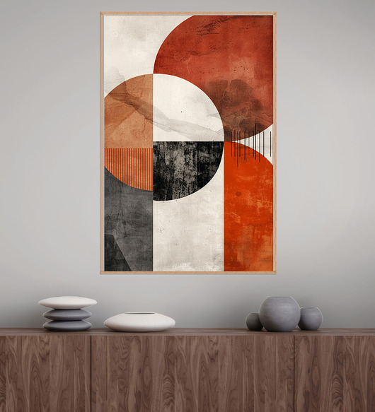 plakaty Geometria natury - Plakat, druk - Minimalizm, Boho, Loft #119