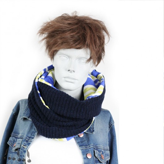 ::: NAVY BLUE & YELLoW ::: uniqo