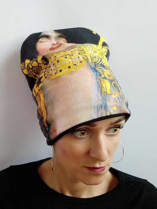 czapki damskie Czapka Klimt
