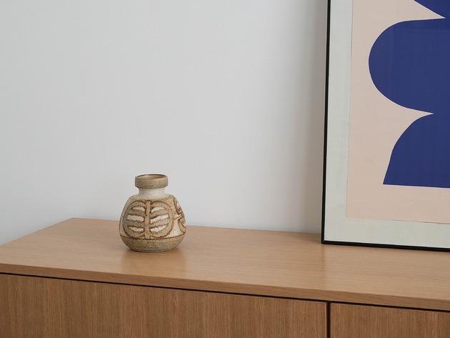 wazony Wazon ceramiczny, duński design, lata 60, produkcja: S