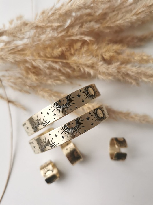 bransoletki złote Bransoletka SUN