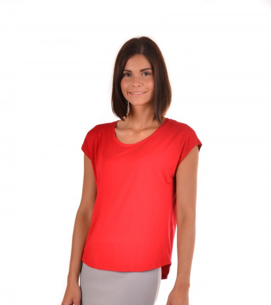 Czerwony T-shirt Basic Persist Insist