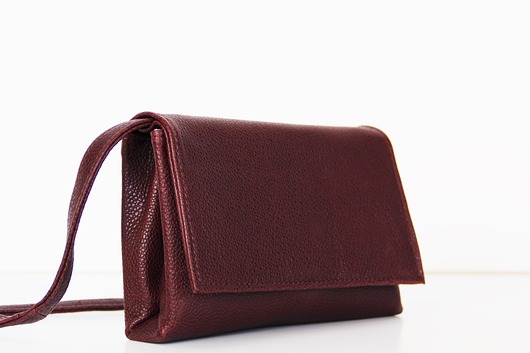 Torebka skórzana mini mini cherry pick Kulik