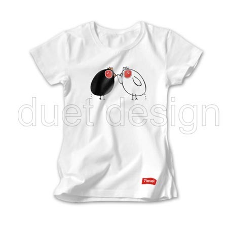T-shirt 049 duet design Duet design