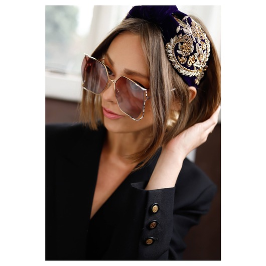 opaski do włosów Zdobiona opaska