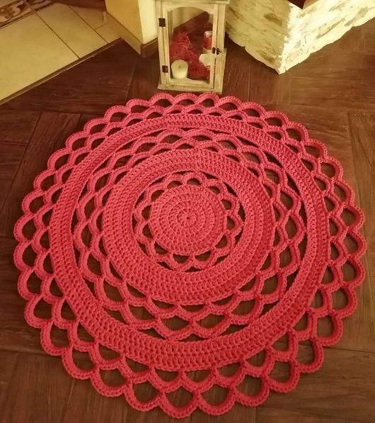 dywany Dywan ze sznurka bawełnianego 100cm