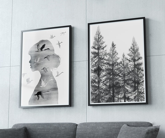 Zestaw grafik  50x70 cm Anita Tomala